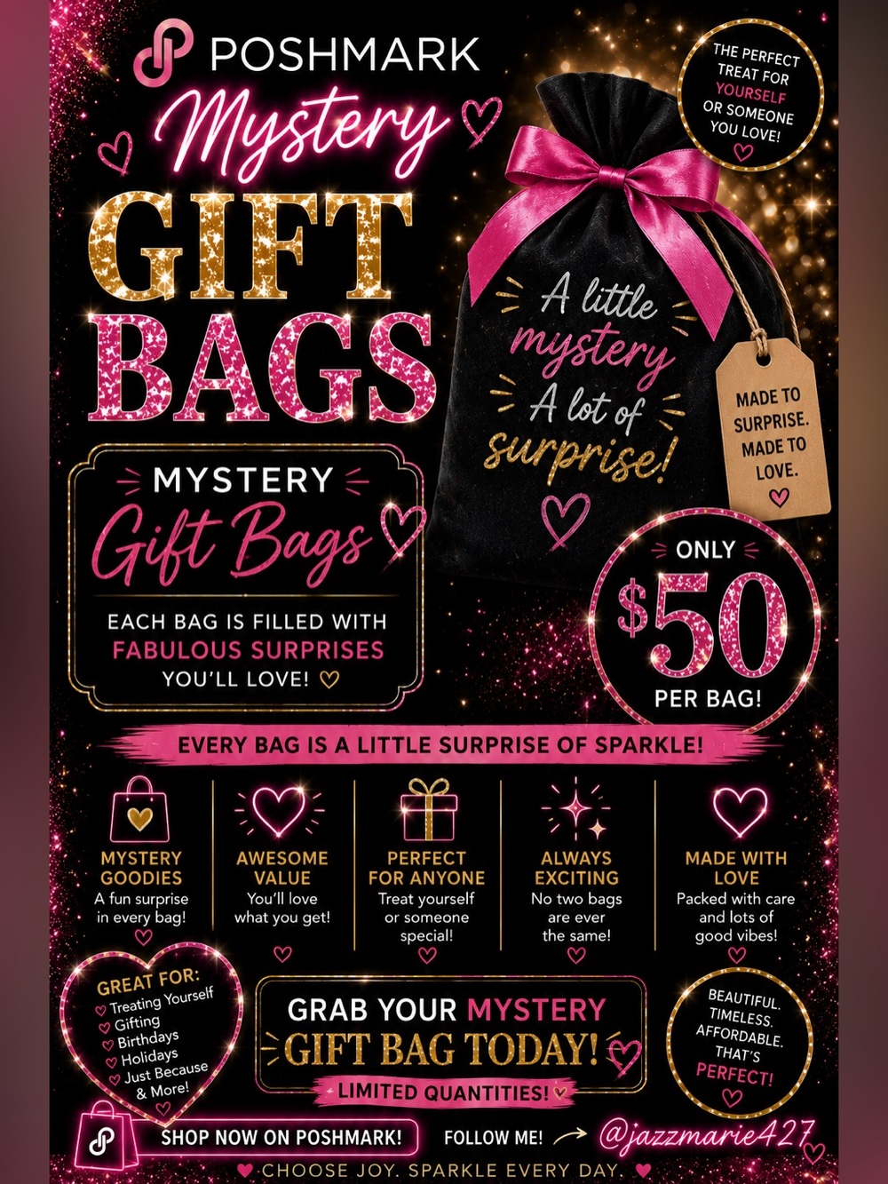 Mystery gift bags